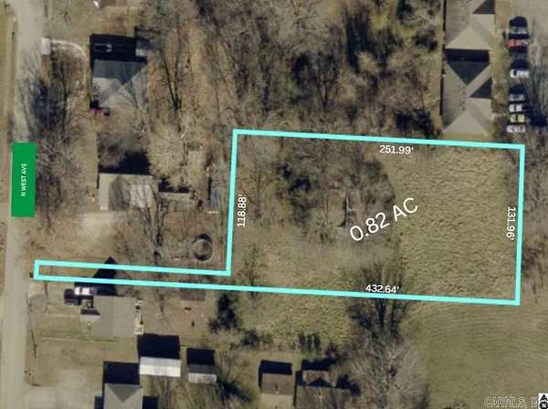 0.82 Acres of Residential Land for Sale in Lincoln, Arkansas
