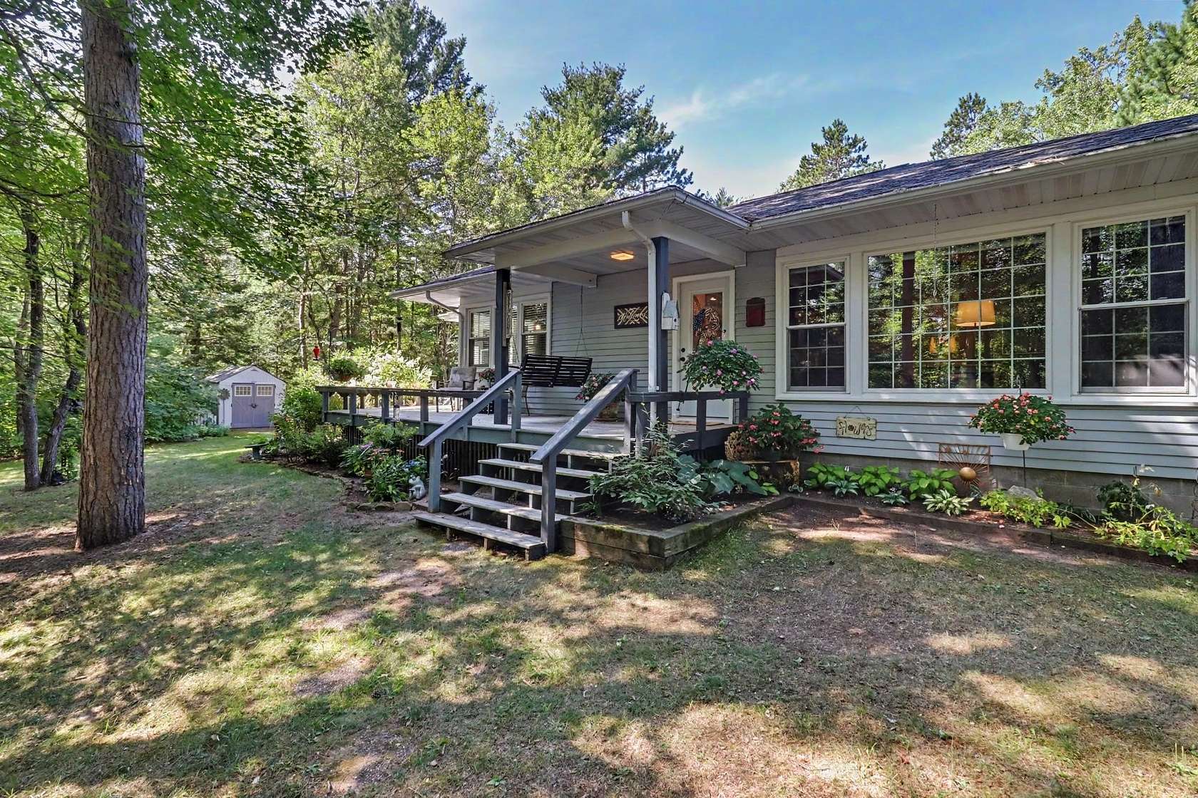 1.5 Acres of Land with Home for Sale in Sayner, Wisconsin