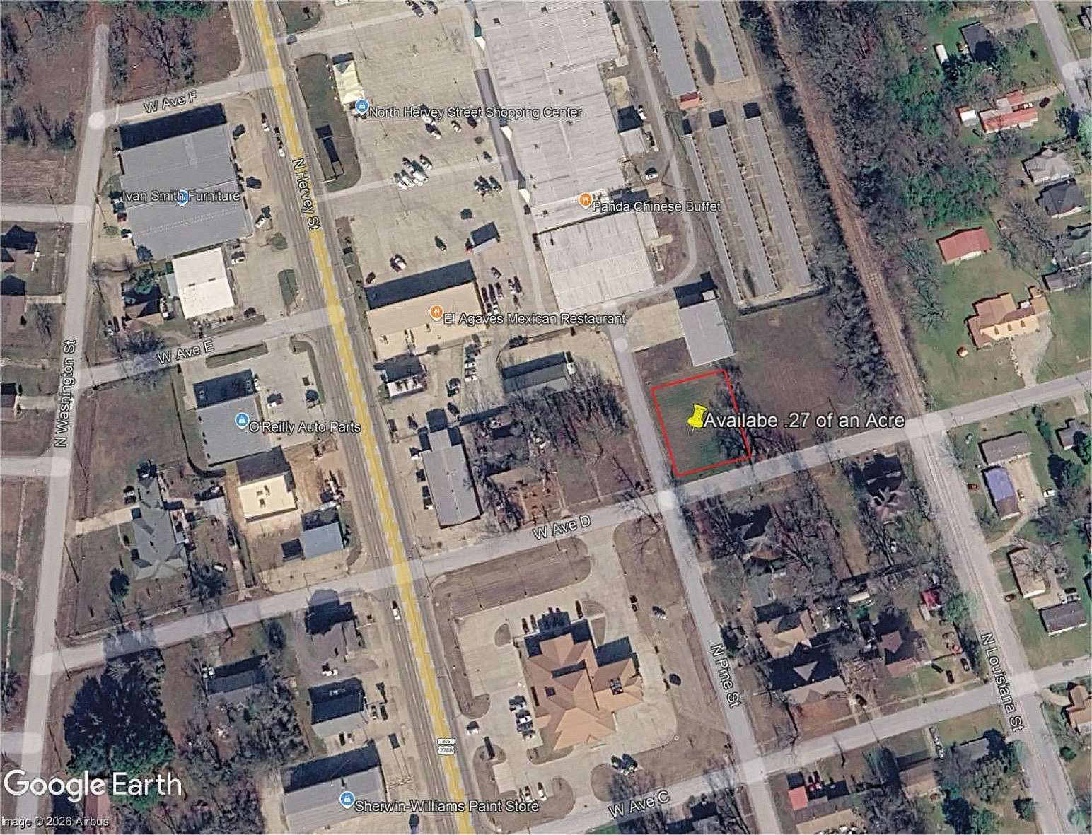 0.27 Acres of Commercial Land for Sale in Hope, Arkansas