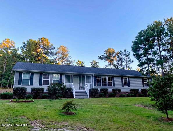 5 Acres of Land with Home for Sale in Carthage, North Carolina
