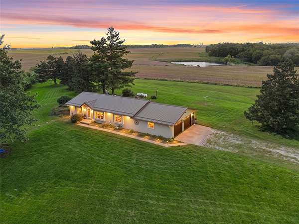 4 Acres of Land with Home for Sale in Knoxville, Iowa