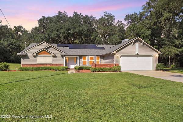 2.3 Acres of Land with Home for Sale in Brooksville, Florida