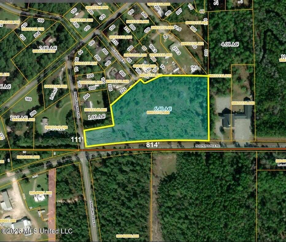 6.4 Acres of Commercial Land for Sale in Moss Point, Mississippi