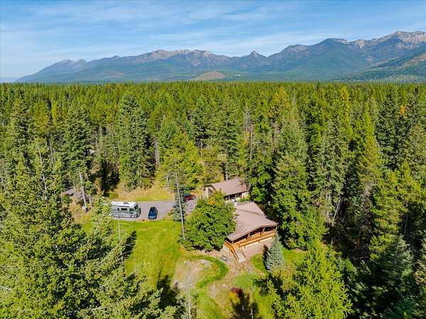 3.53 Acres of Land with Home for Sale in Bigfork, Montana