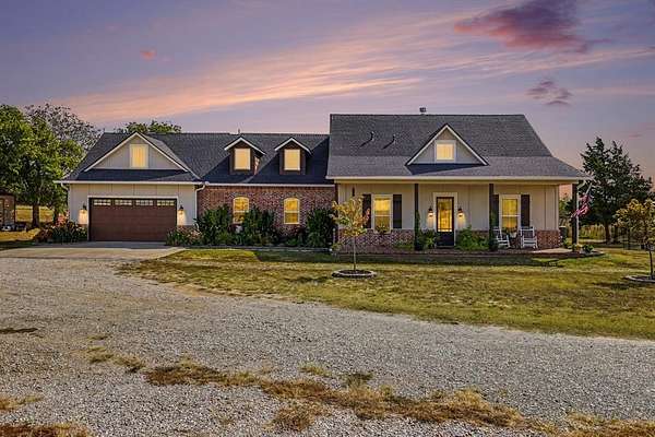 5 Acres of Land with Home for Sale in Shawnee, Oklahoma