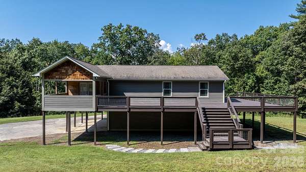 3 Acres of Land with Home for Sale in Horse Shoe, North Carolina