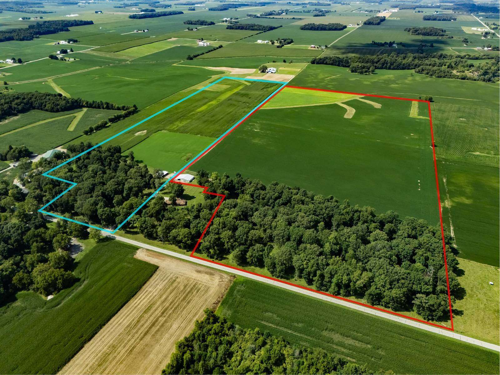127 Acres of Land for Auction in New Madison, Ohio