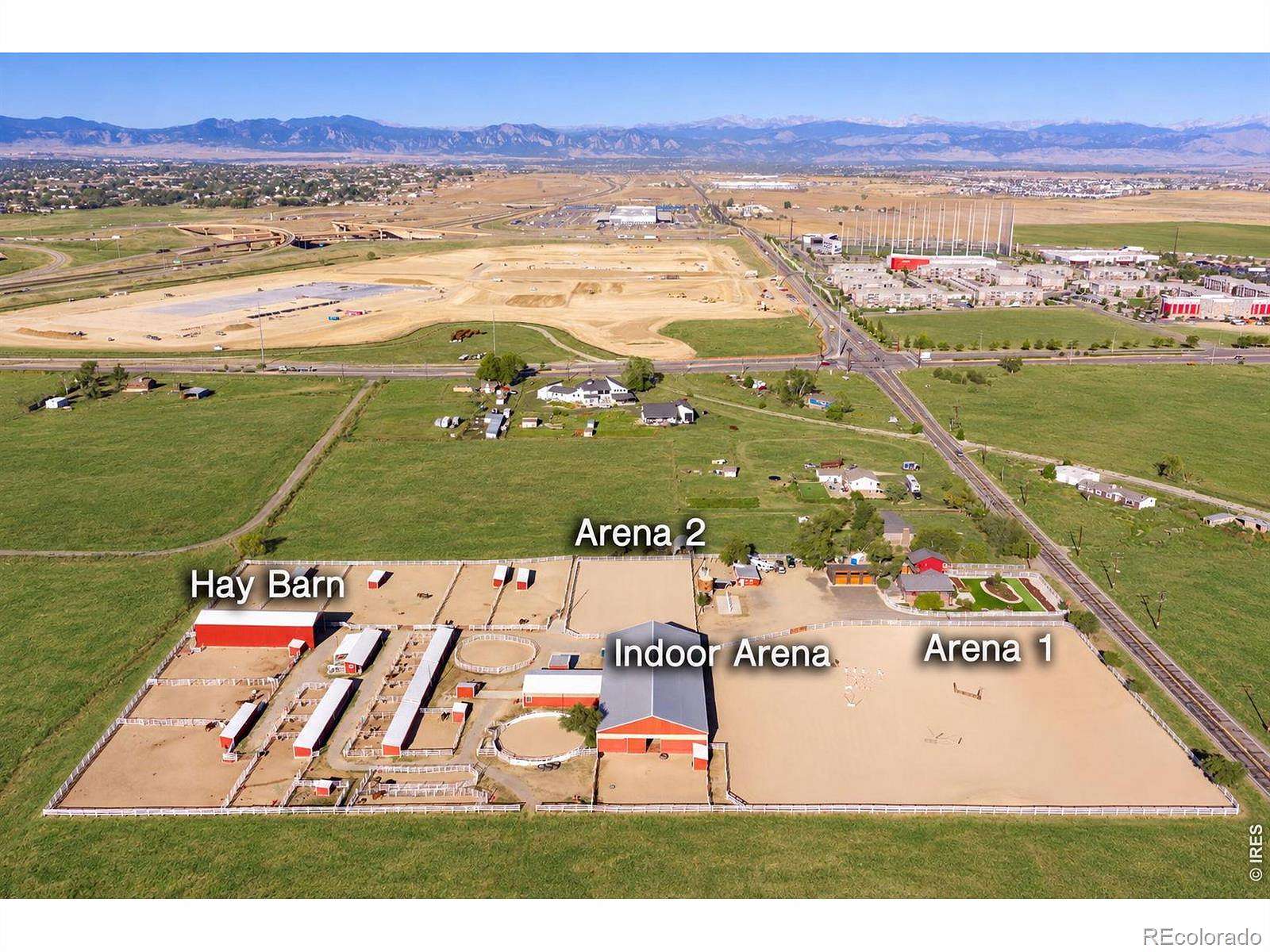 6.9 Acres of Land with Home for Sale in Broomfield, Colorado