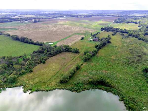 45.4 Acres of Land with Home for Sale in Baldwin City, Kansas