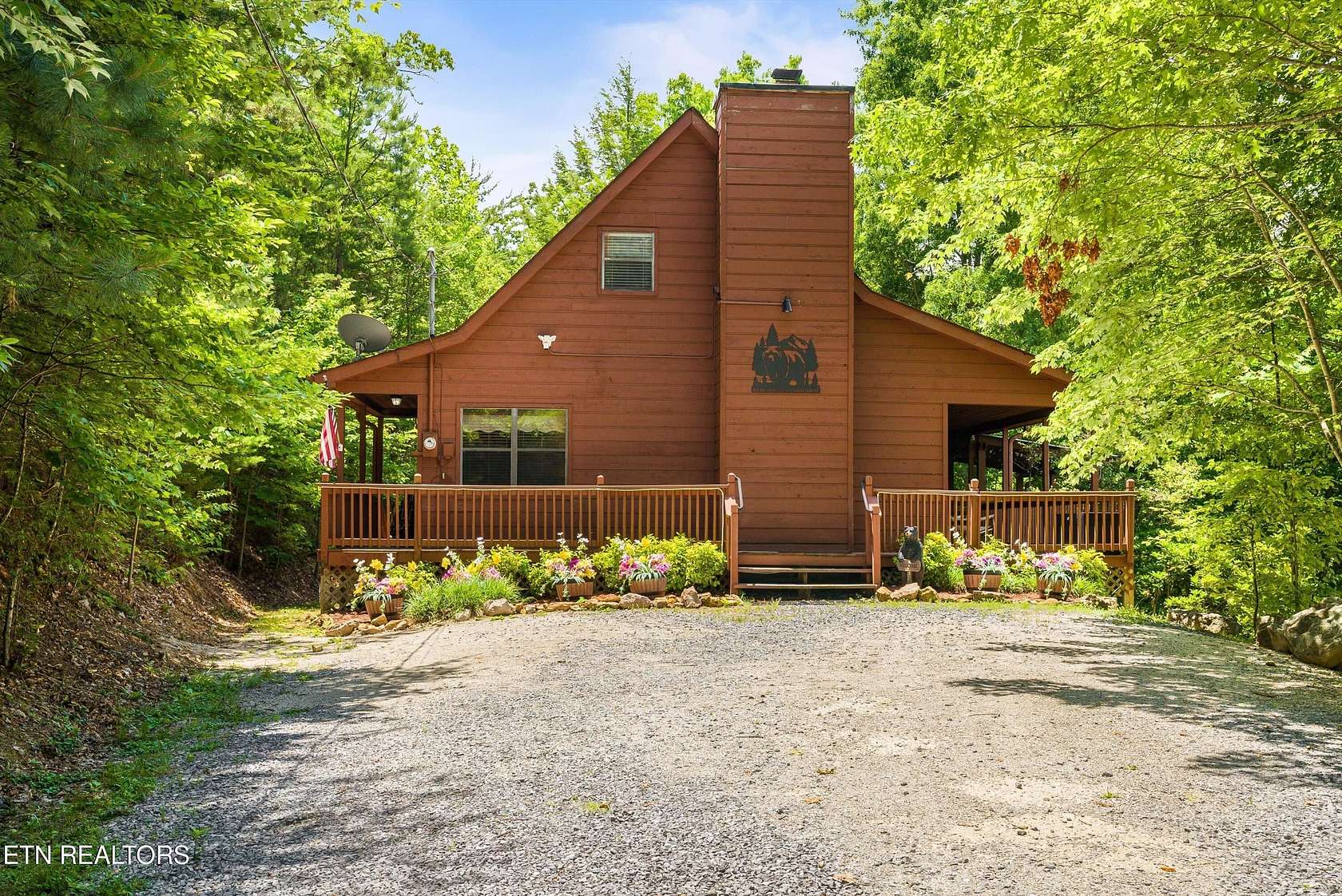 3 Acres of Land with Home for Sale in Sevierville, Tennessee