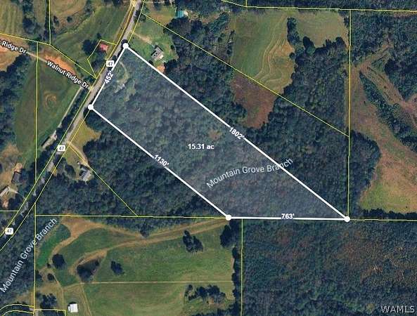 15.3 Acres of Land for Sale in Blountsville, Alabama