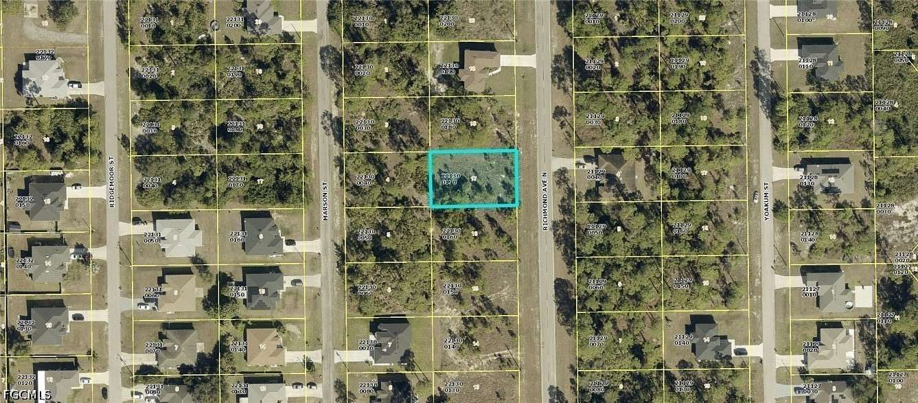 0.25 Acres of Residential Land for Sale in Lehigh Acres, Florida