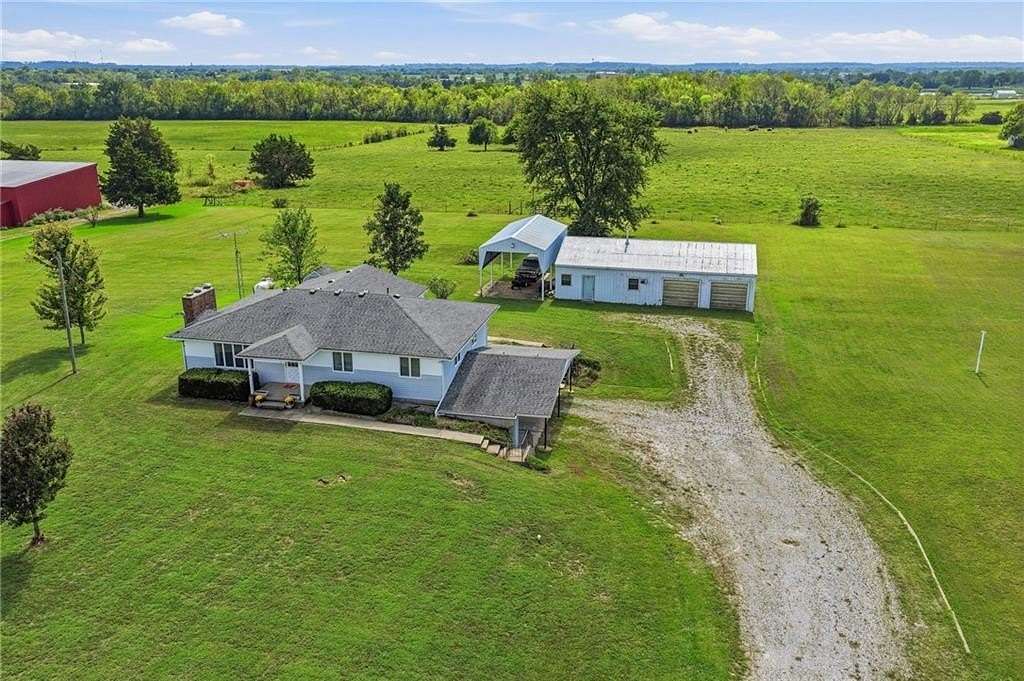 3.56 Acres of Land with Home for Sale in Pleasanton, Kansas