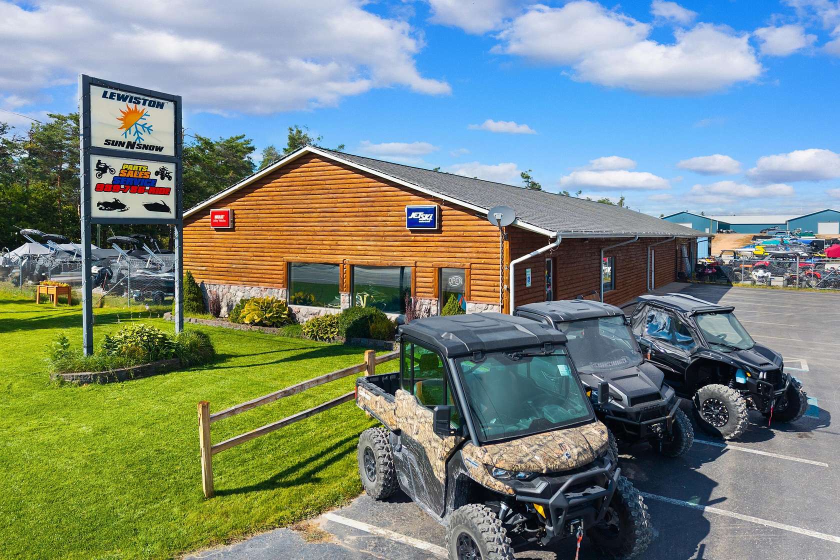 10 Acres of Improved Commercial Land for Sale in Lewiston, Michigan