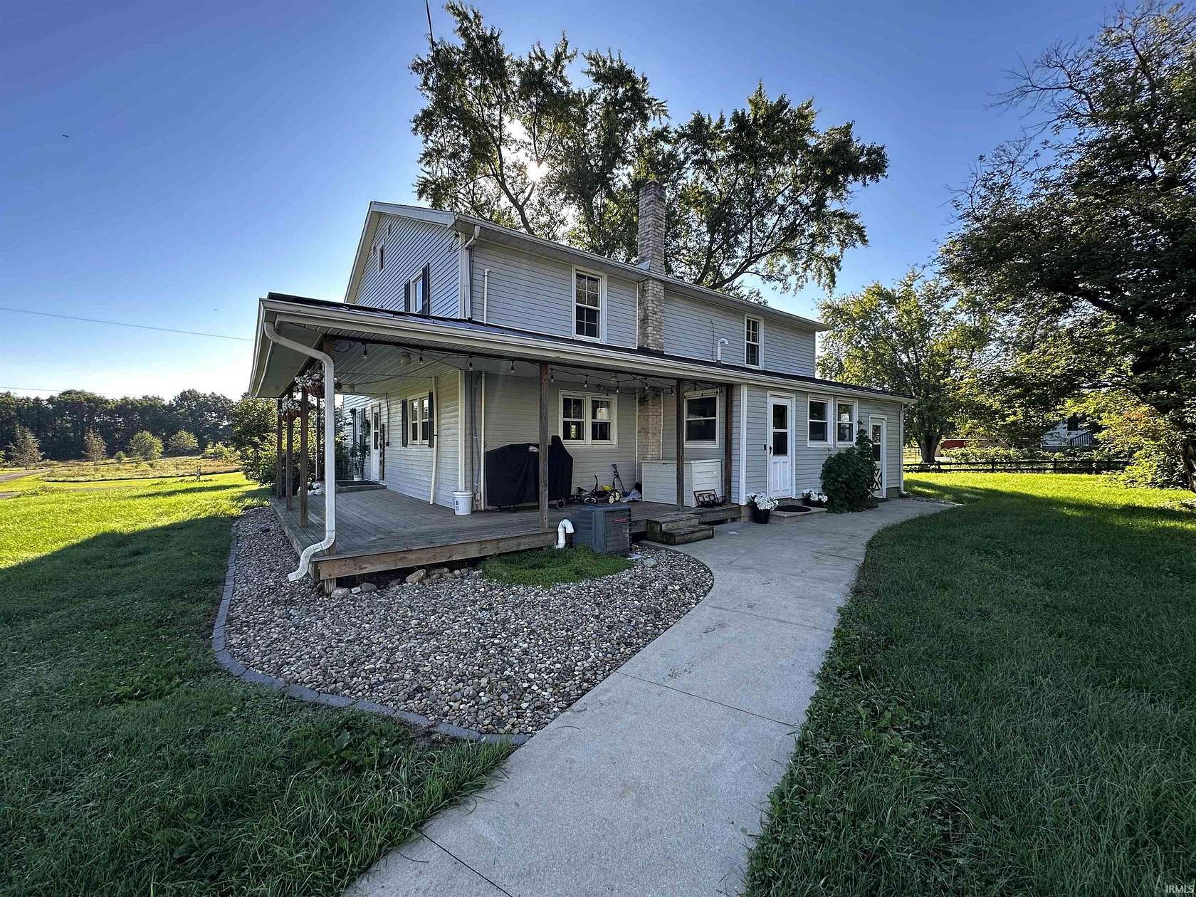 1.55 Acres of Land with Home for Sale in Middlebury, Indiana