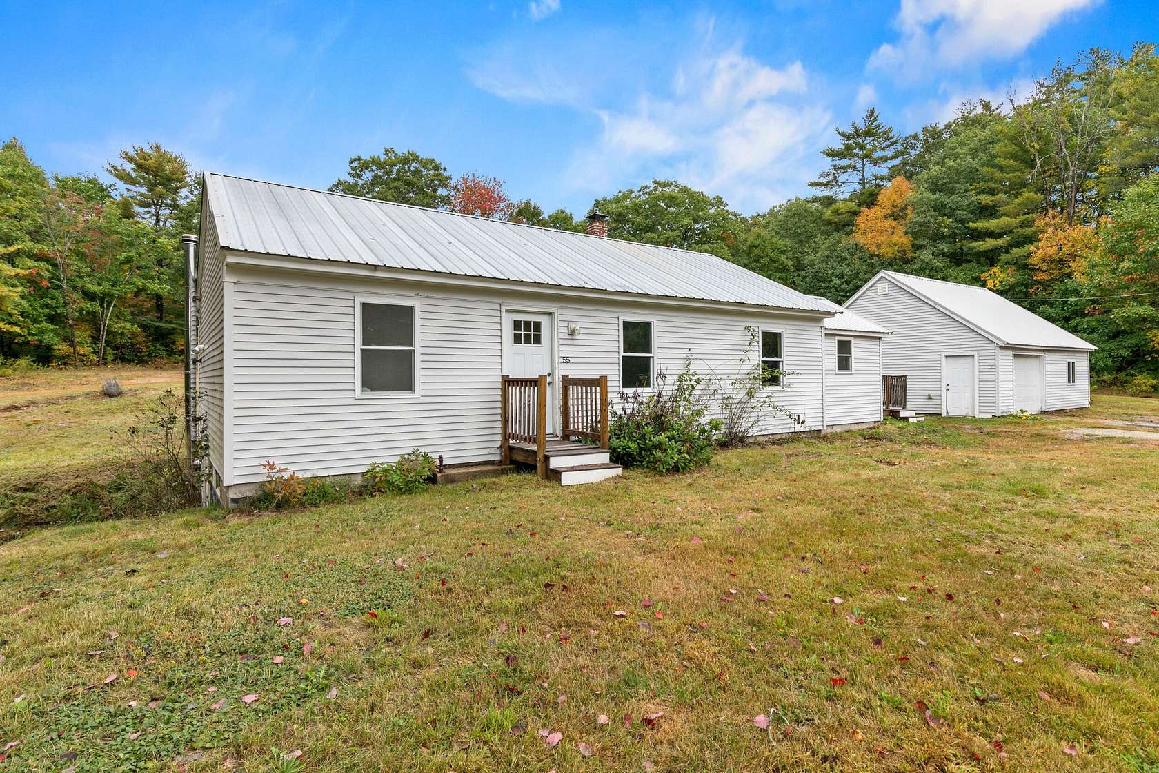 3 Acres of Land with Home for Sale in Cornish, Maine