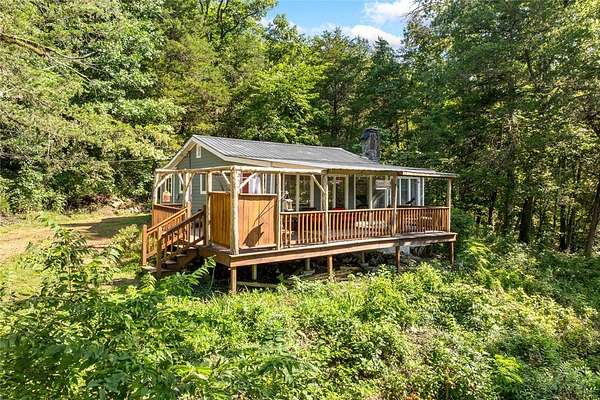 18.2 Acres of Land with Home for Sale in Deer, Arkansas