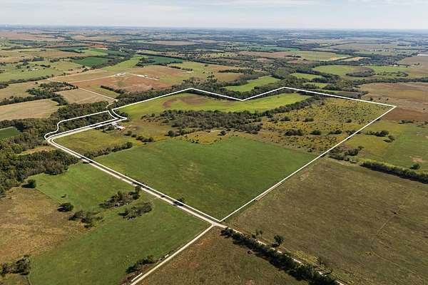 201 Acres of Land with Home for Sale in Colony, Kansas