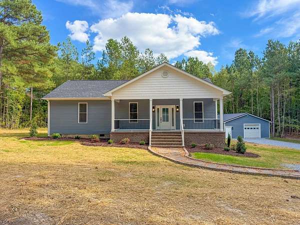 5 Acres of Land with Home for Sale in Crewe, Virginia