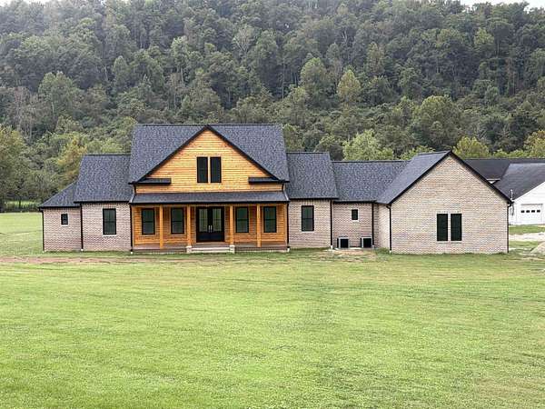 17.1 Acres of Recreational Land with Home for Sale in Lavalette, West Virginia