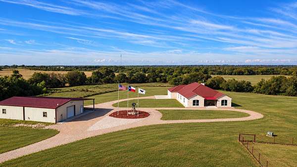 7.47 Acres of Land with Home for Sale in Mexia, Texas