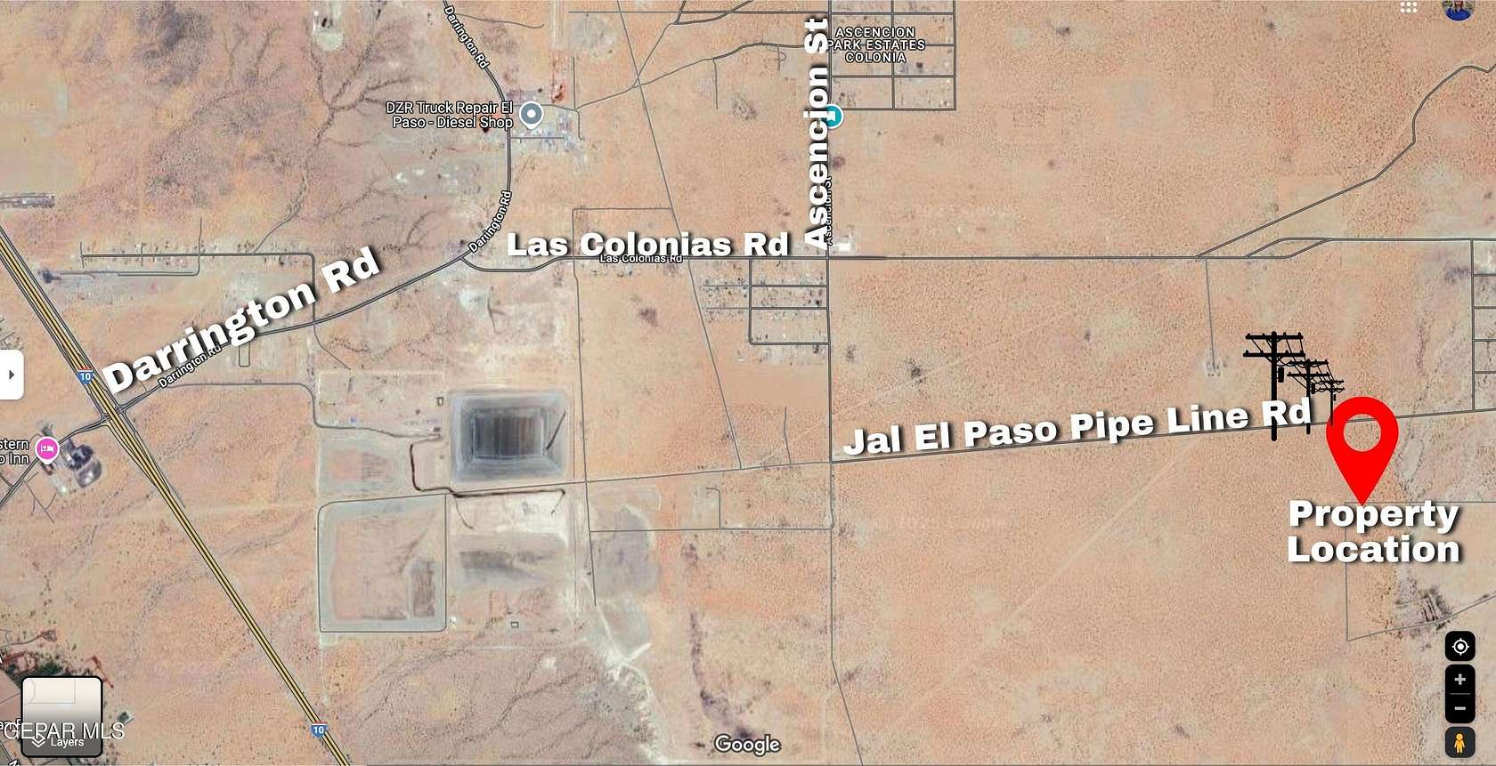 5 Acres of Land for Sale in El Paso, Texas