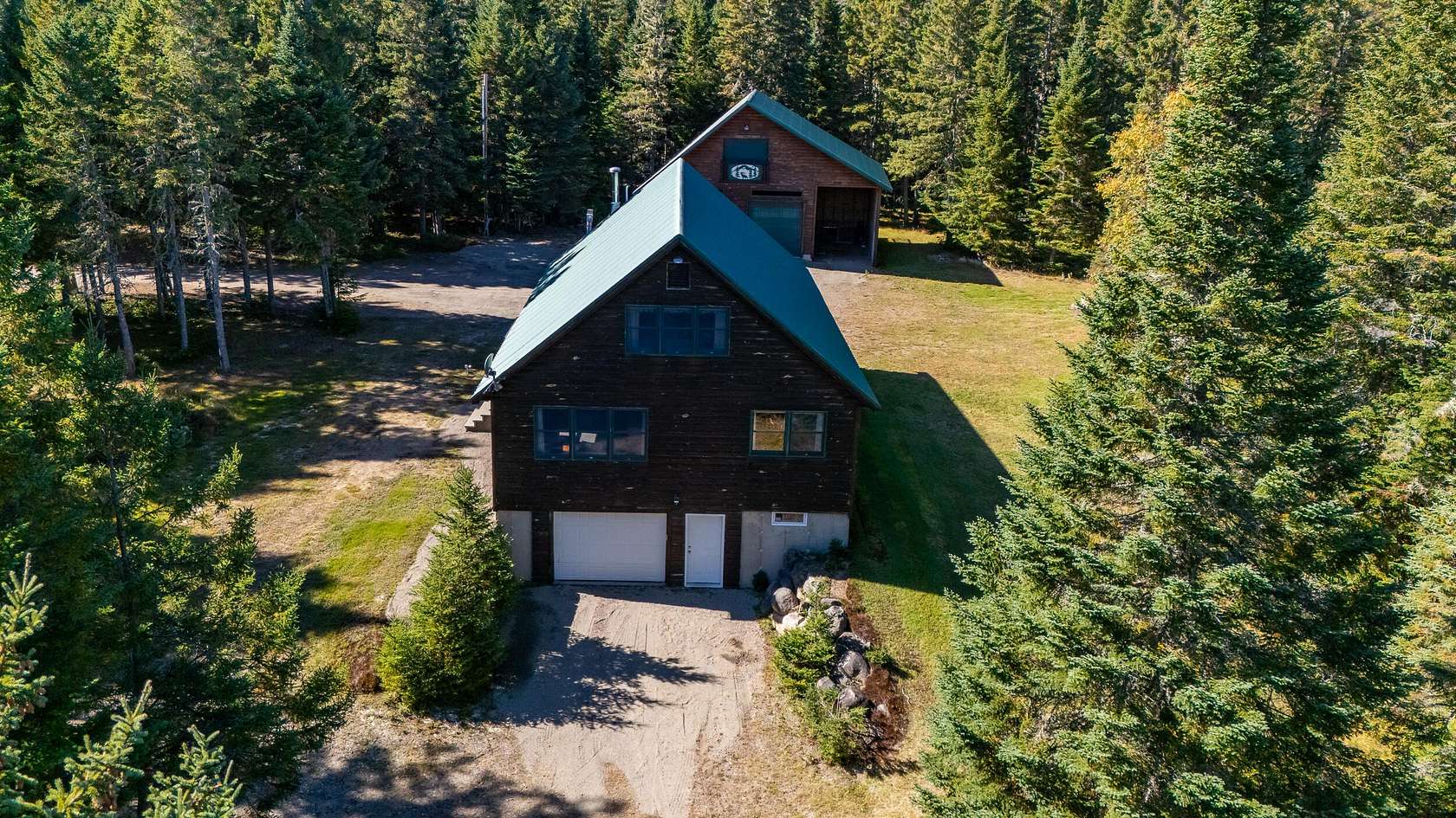 3.55 Acres of Land with Home for Sale in Rangeley, Maine