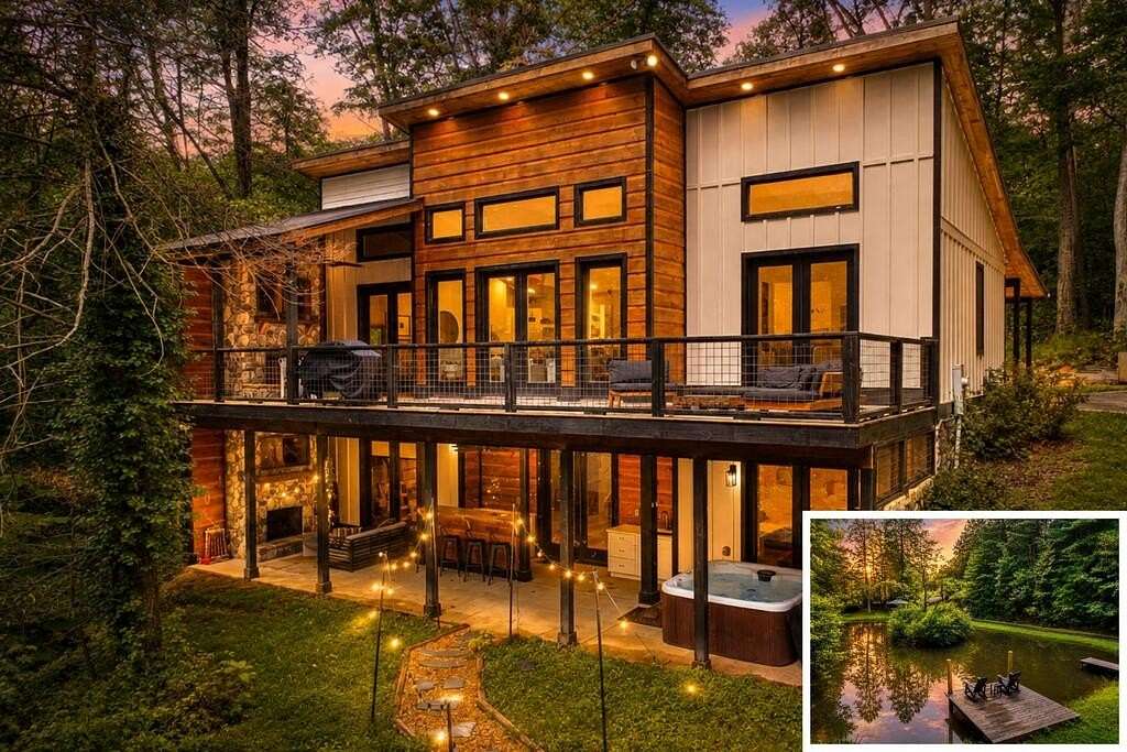 2.55 Acres of Land with Home for Sale in Ellijay, Georgia