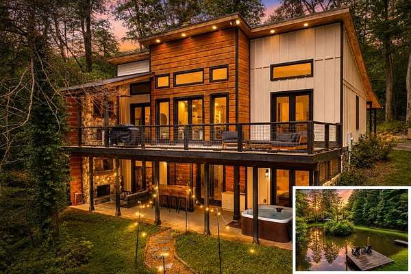 2.55 Acres of Land with Home for Sale in Ellijay, Georgia