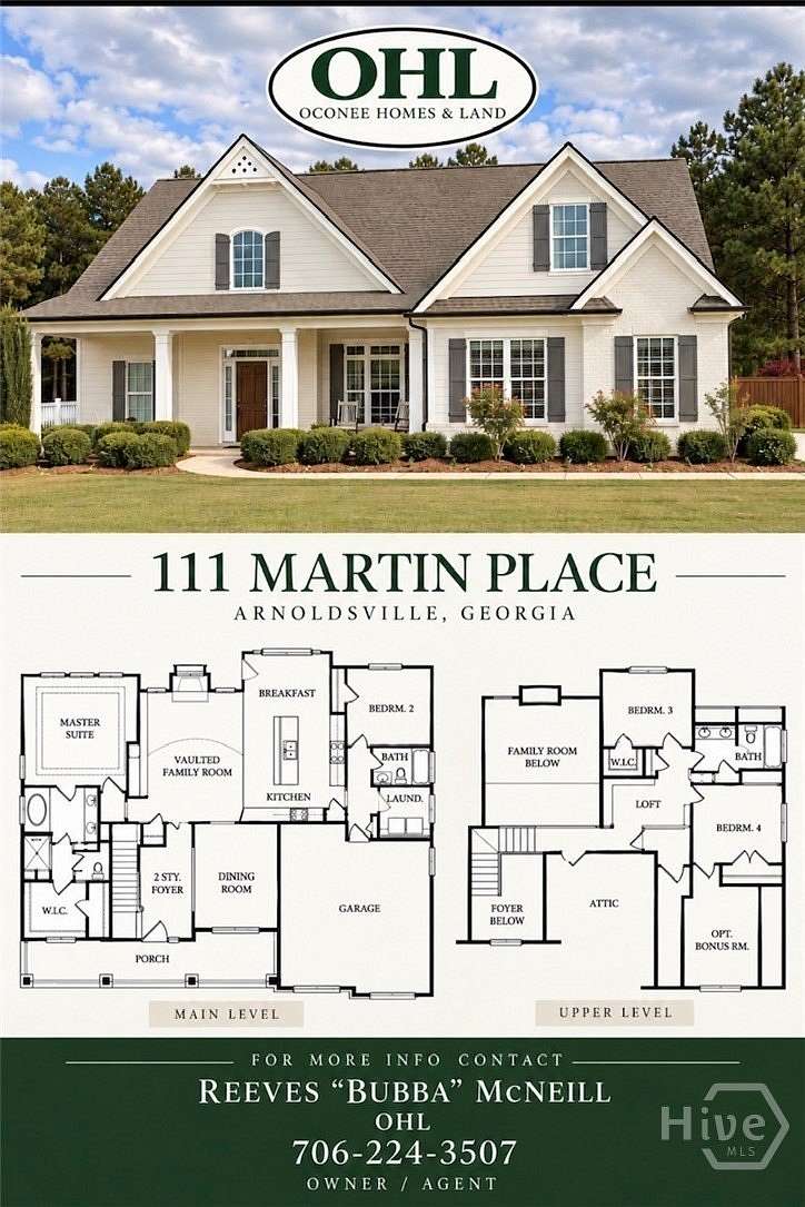 3.3 Acres of Land with Home for Sale in Arnoldsville, Georgia