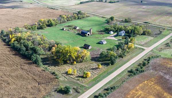 17 Acres of Land with Home for Sale in Lisbon, North Dakota