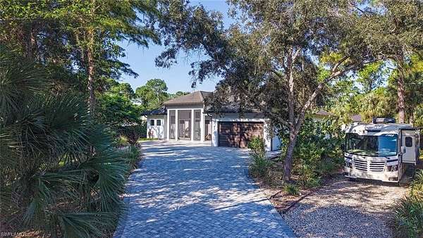 2.58 Acres of Land with Home for Sale in Naples, Florida