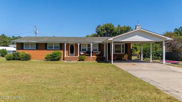 2 Acres of Land with Home for Sale in Cedar Island, North Carolina