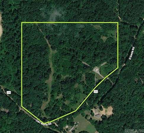 35 Acres of Recreational & Residential Land for Sale in Cherry Valley, Arkansas