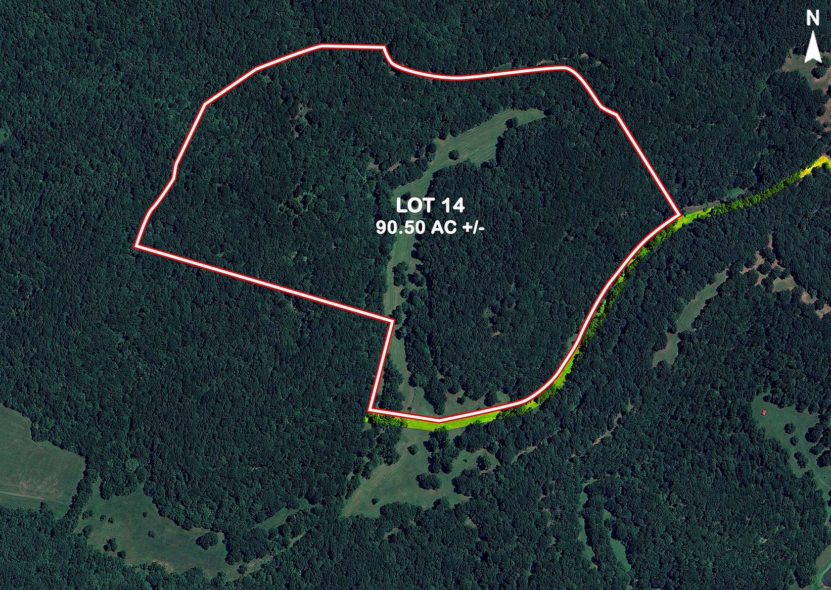 90.5 Acres of Land for Sale in Gallatin, Tennessee