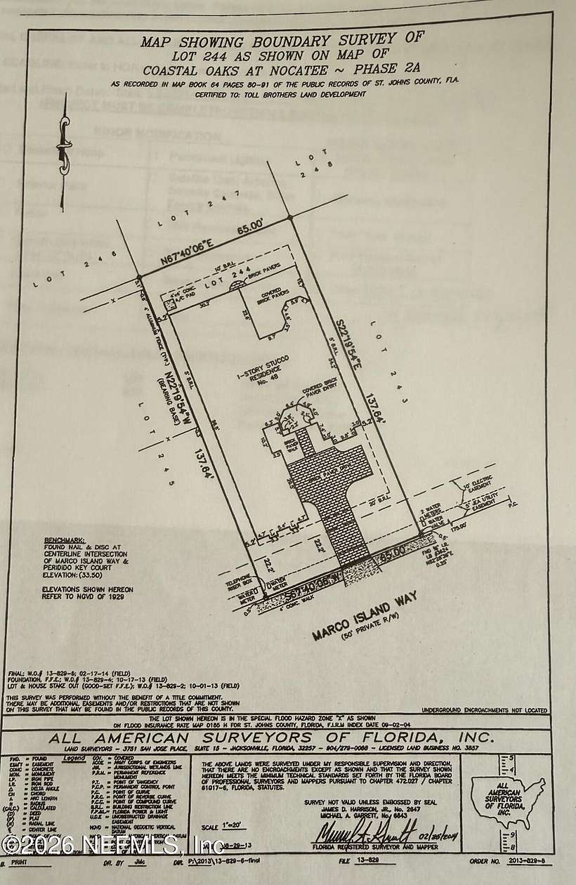 0.21 Acres of Residential Land for Sale in Ponte Vedra, Florida
