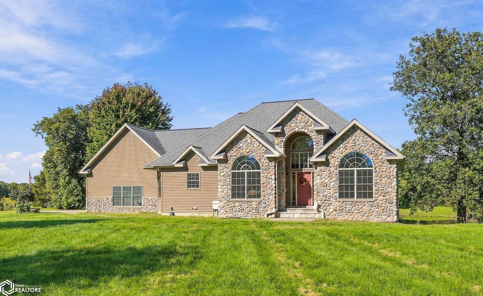 11.3 Acres of Recreational Land with Home for Sale in Danville, Iowa