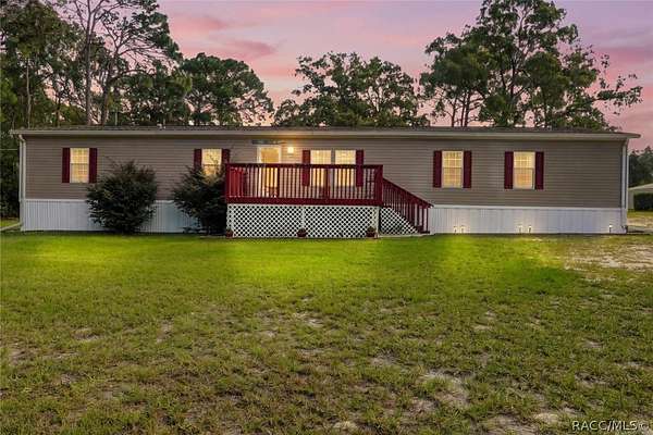 1.89 Acres of Land with Home for Sale in Homosassa, Florida