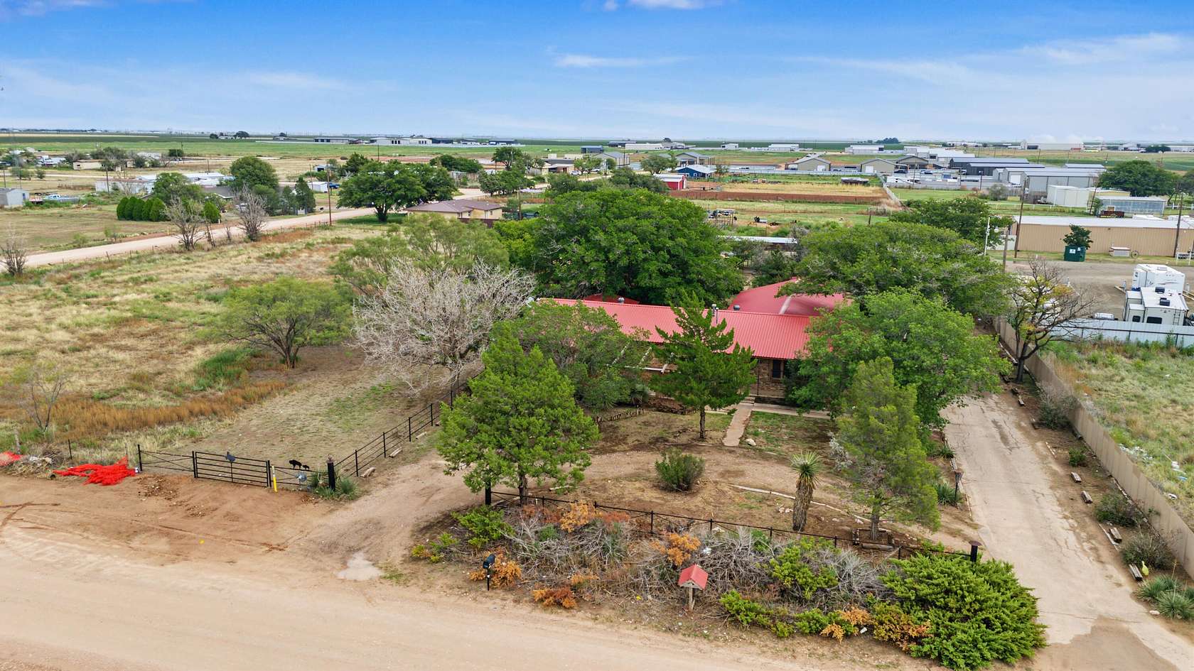 2.5 Acres of Land with Home for Sale in Lubbock, Texas
