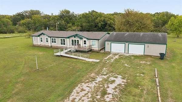 2.58 Acres of Land with Home for Sale in Haskell, Oklahoma