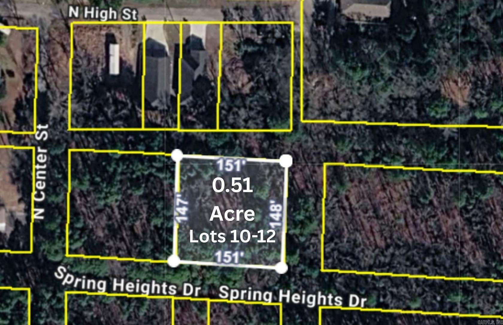 0.51 Acres of Residential Land for Sale in Heber Springs, Arkansas