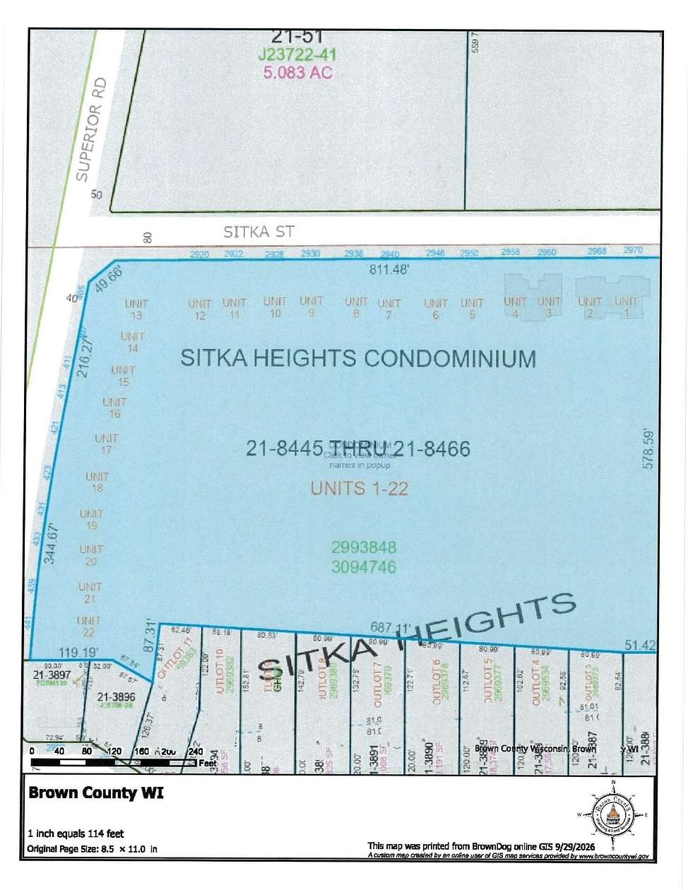 4.26 Acres of Land for Sale in Green Bay, Wisconsin