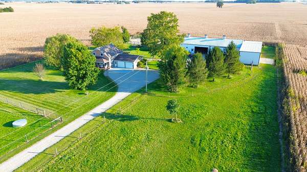 5 Acres of Land with Home for Sale in Fletcher, Ohio
