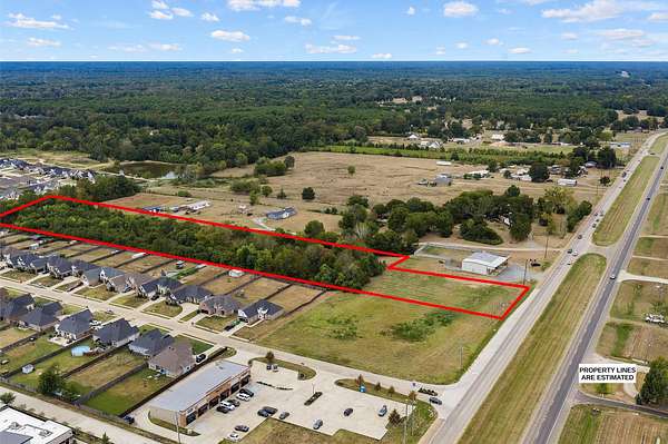 7.5 Acres of Commercial Land for Sale in Stonewall, Louisiana