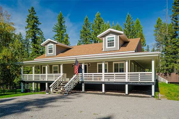 3.32 Acres of Land with Home for Sale in Bigfork, Montana