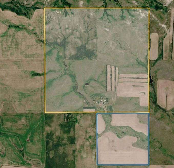 800 Acres of Improved Agricultural Land for Auction in Hebron, North Dakota