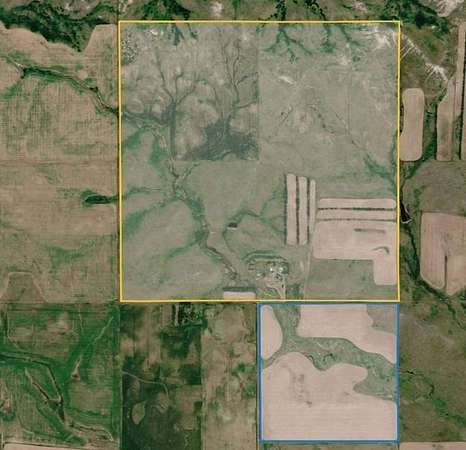 800 Acres of Improved Agricultural Land for Auction in Hebron, North Dakota