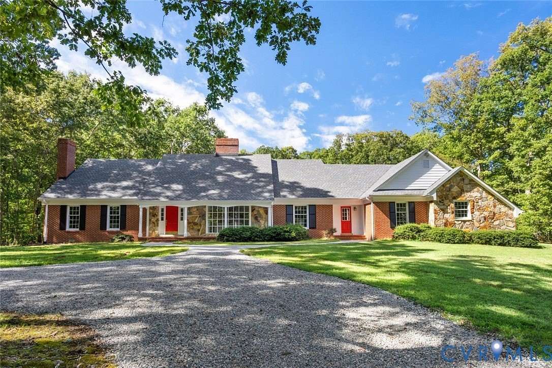 9.51 Acres of Land with Home for Sale in Powhatan, Virginia
