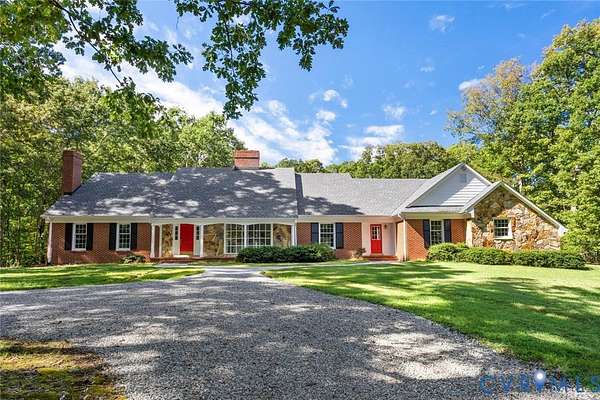 9.51 Acres of Land with Home for Sale in Powhatan, Virginia