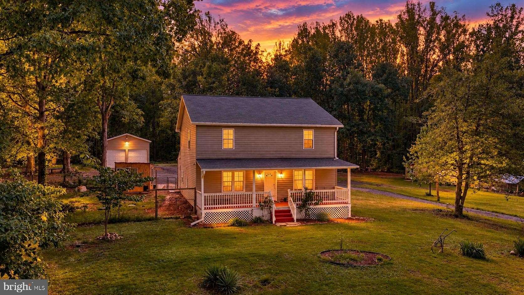 8 Acres of Land with Home for Sale in Stafford, Virginia